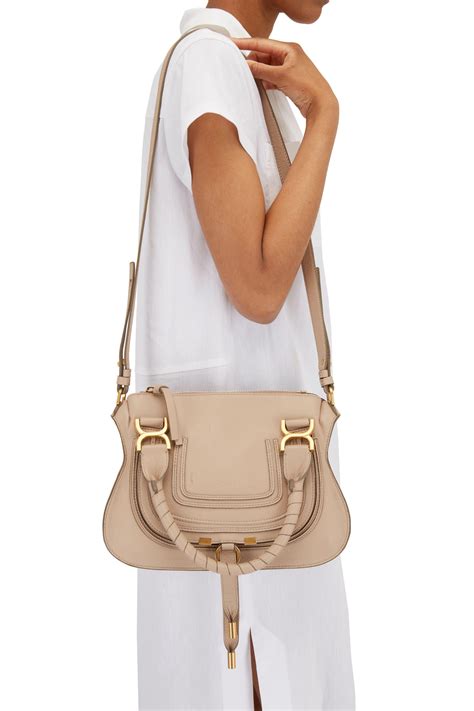 chloe marcie sale beige|Chloé Luxury Designer Marcie Bags .